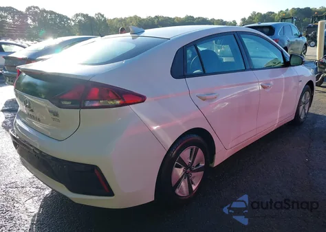 2019 Hyundai Ioniq Hybrid Blue z USA, uszkodzony, nr VIN KMHC65LC4KU120504